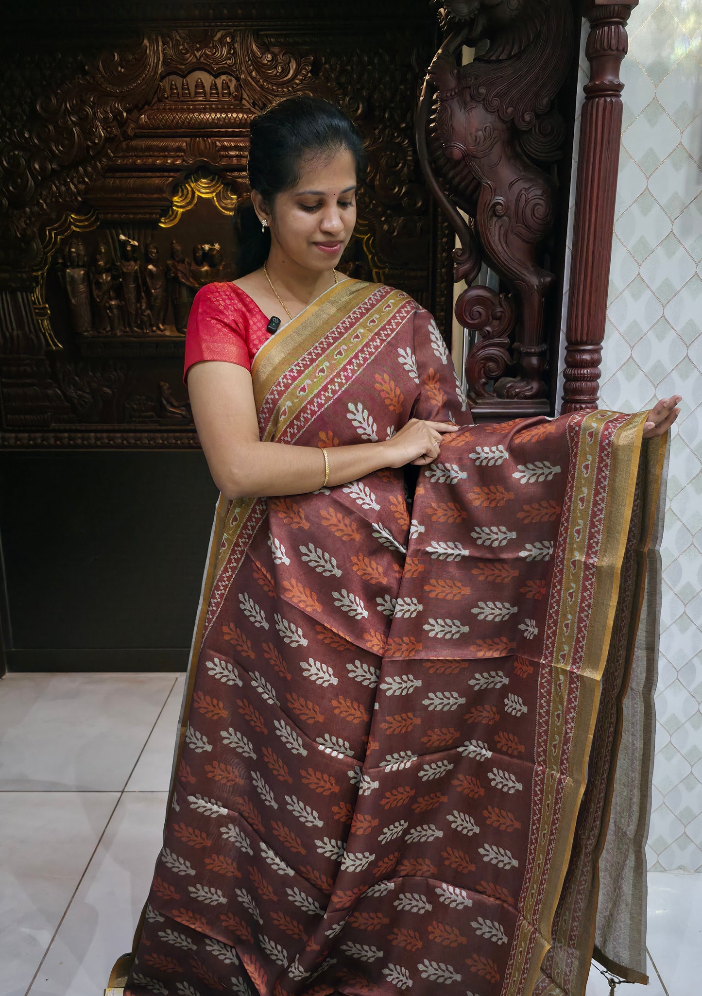 Fancy Maheshwari Cotton Sarees | DSAD005