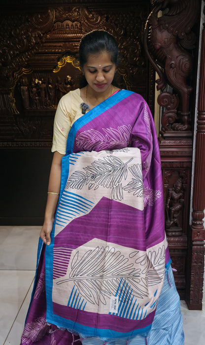Art Tussar Silk Sarees | DSAD043