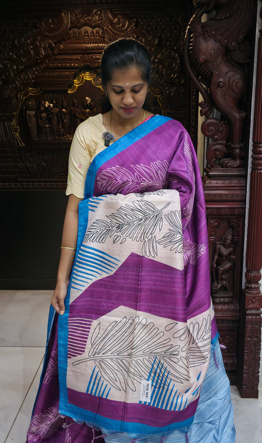 Art Tussar Silk Sarees | DSAD043