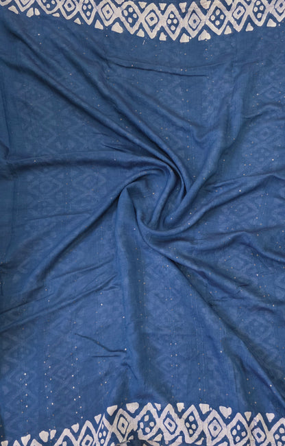 Baswada Cotton Sarees With Sequence Work| DSM051