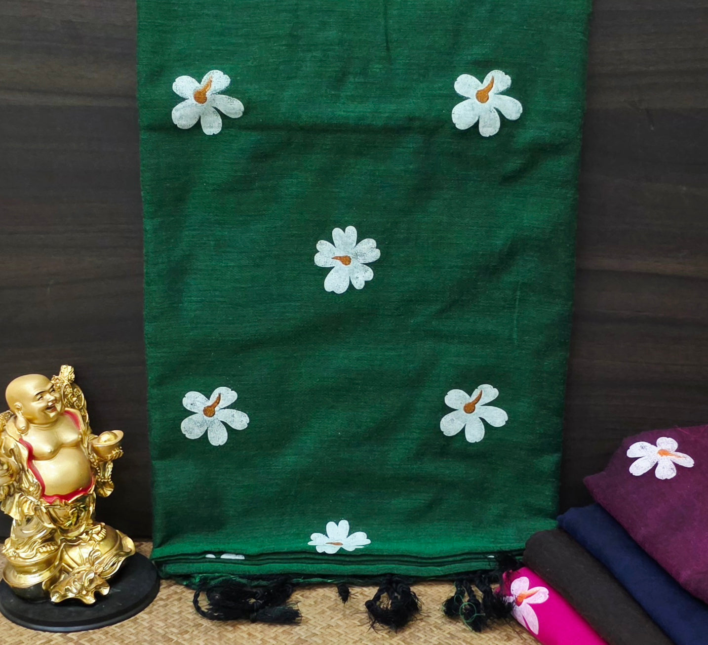 Khadi Cotton Lilly Sarees | DSM050
