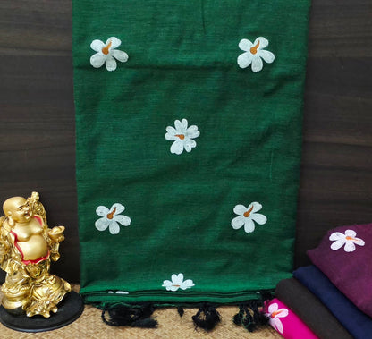 Khadi Cotton Lilly Sarees | DSM050