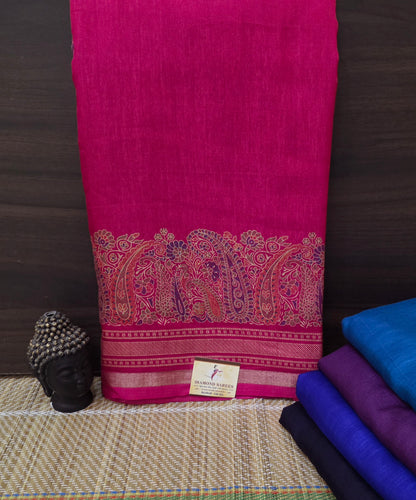 Printed Semi Dola Silk Sarees | DSM062