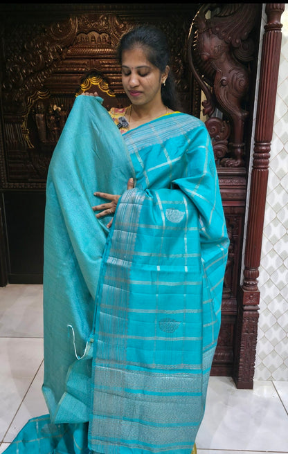 Semi Tussar 1725 Sarees| DSAD036