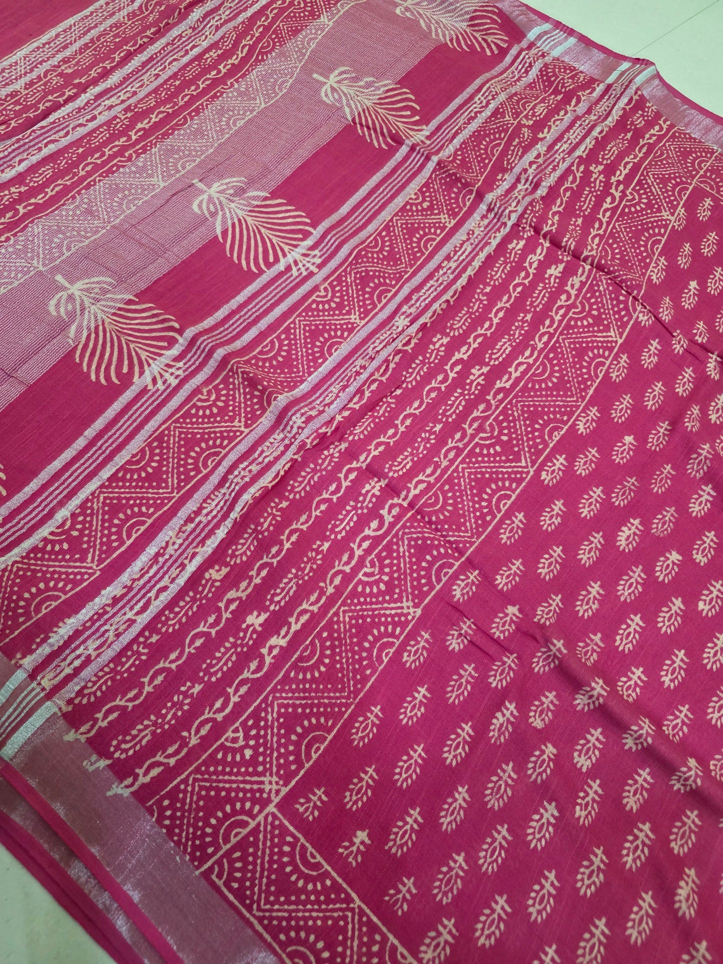 Pure Linen Cotton Sarees| DSAL002