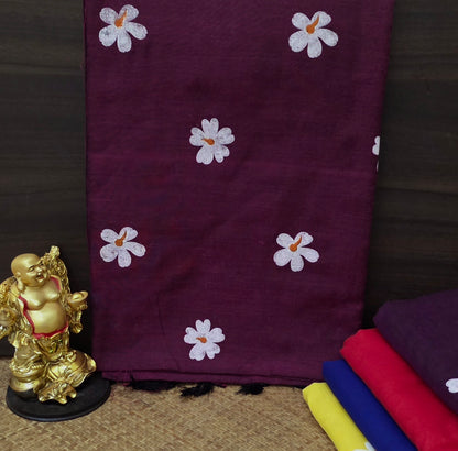 Khadi Cotton Lilly Sarees | DSM050