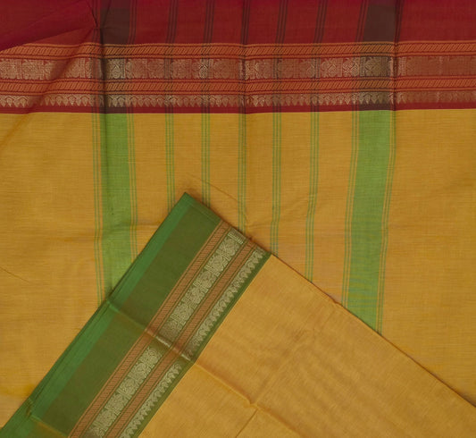 Handloom Kanchi Cotton Saree | DSAE002